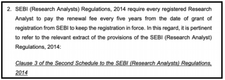 why SEBI Cancelled 15 Research Analyst Registrations