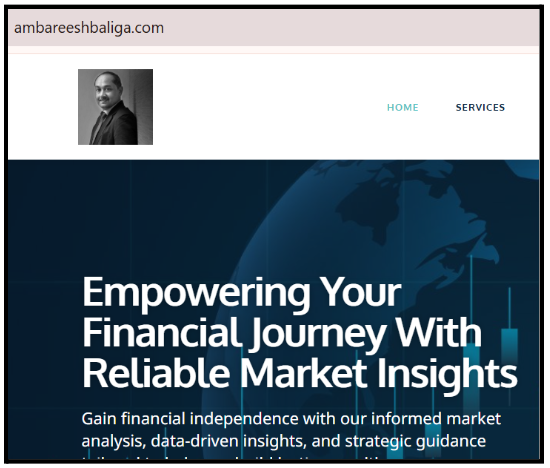 Ambareesh Baliga website
