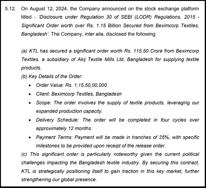 SEBI final order July 2026 cover page in the matter of Kalahridhaan Trendz Limited