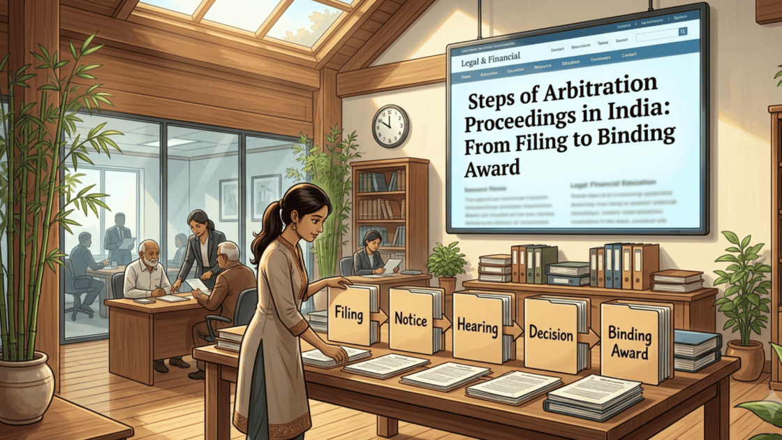 Steps of Arbitration Proceedings in India