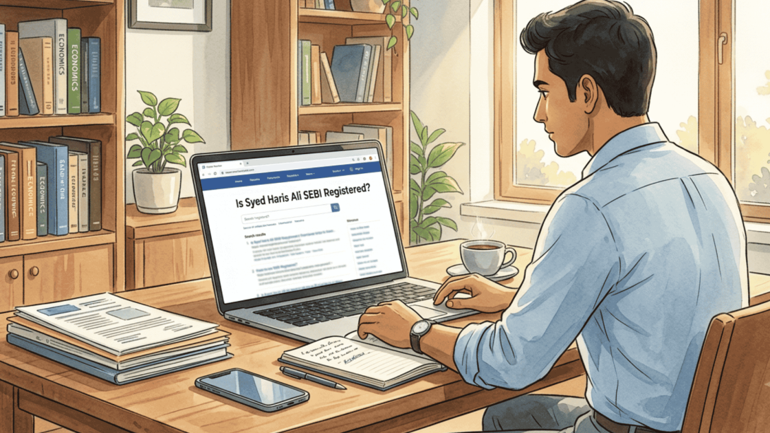 Syed Haris Ali SEBI Registered