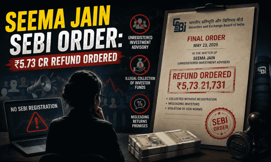 Official SEBI Order against Seema Jain and StockPro detailing 268 restricted trading violations.
