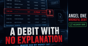 angel one wrongful debit