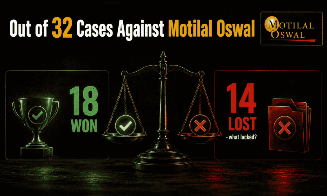 Motilal Oswal arbitration cases