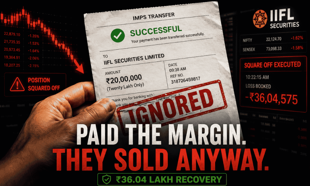 IIFL wrongful square off arbitration
