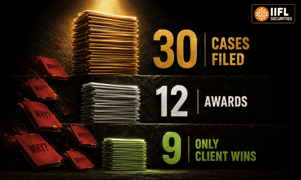 IIFL Securities arbitration cases from 2021 to 2025