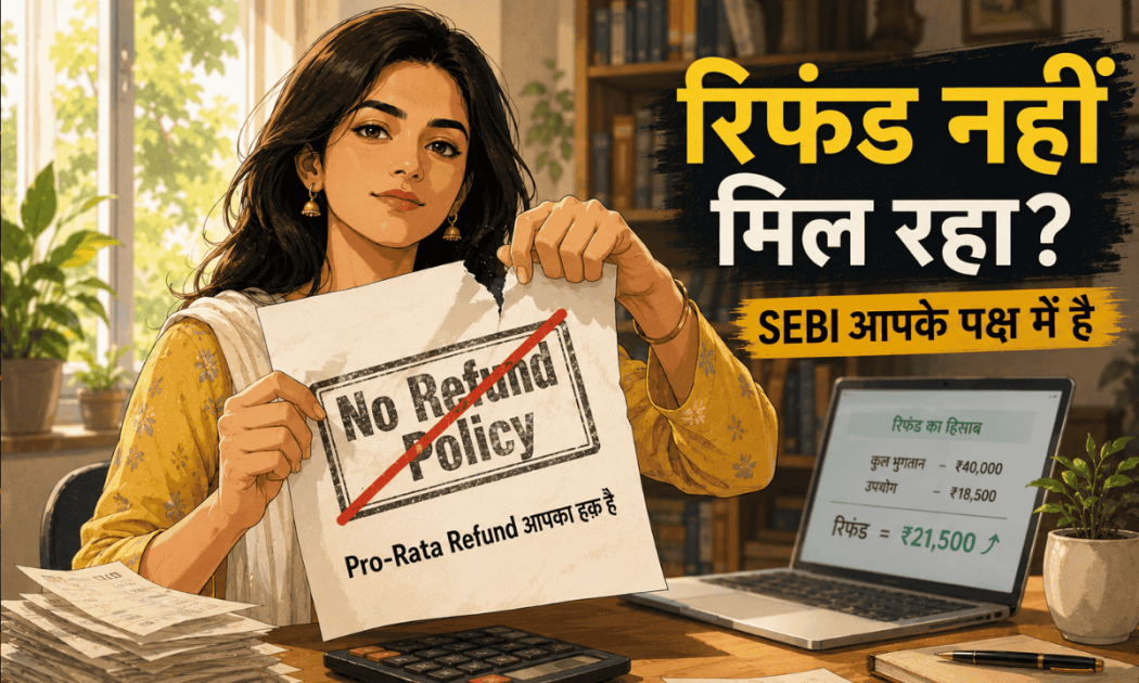 Research Analyst refund nahi de raha par SEBI rules