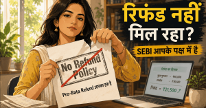 Research Analyst refund nahi de raha par SEBI rules