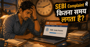 sebi complaint kitna time lagta hai