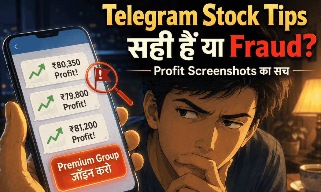 telegram par stock tips sahi hai ya fraud