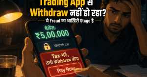 trading app se paise withdraw nahi ho rahe