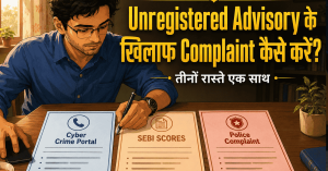 Unregistered Advisory Ke Khilaf Complaint Kaise Kare