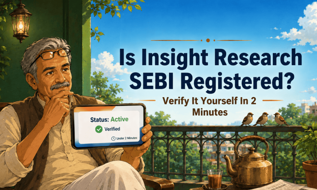 Is Insight Research SEBI Registered