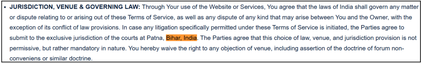 buddhi prakash karol jurisdiction