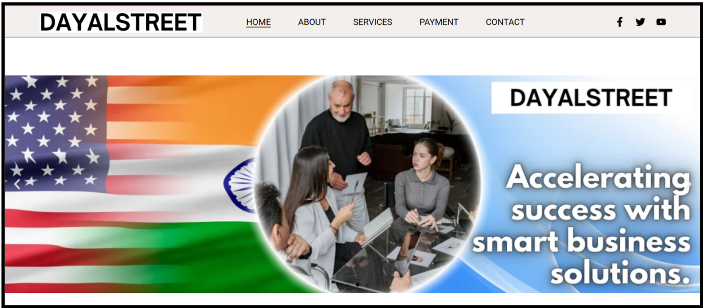 dayalstreet homepage