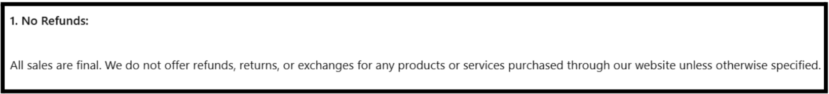 dayalstreet refund