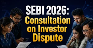 SEBI Investor Dispute Resolution Consultation on 2026 Reforms