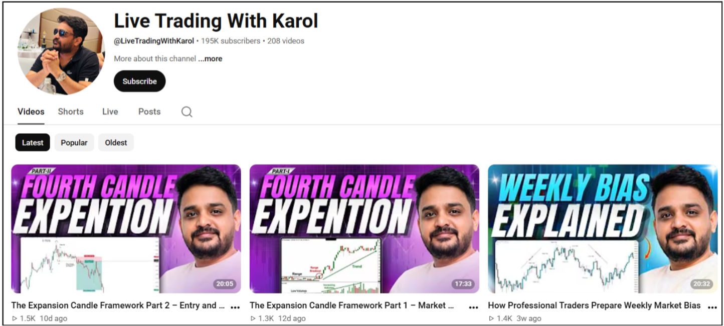 trading with karol youtube