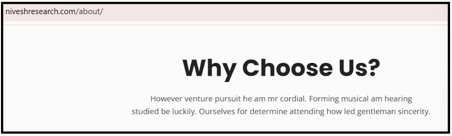 nivesh research generic website template