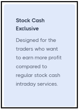 finstock solutions stock cash exclusive promotional card