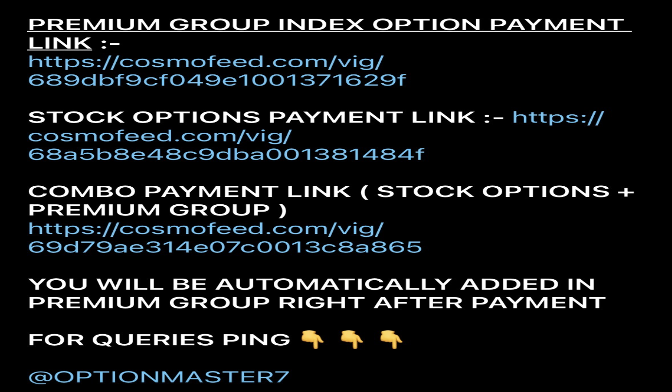 Kirti Saraf Telegram Cosmofeed Payment & Premium Group Links 