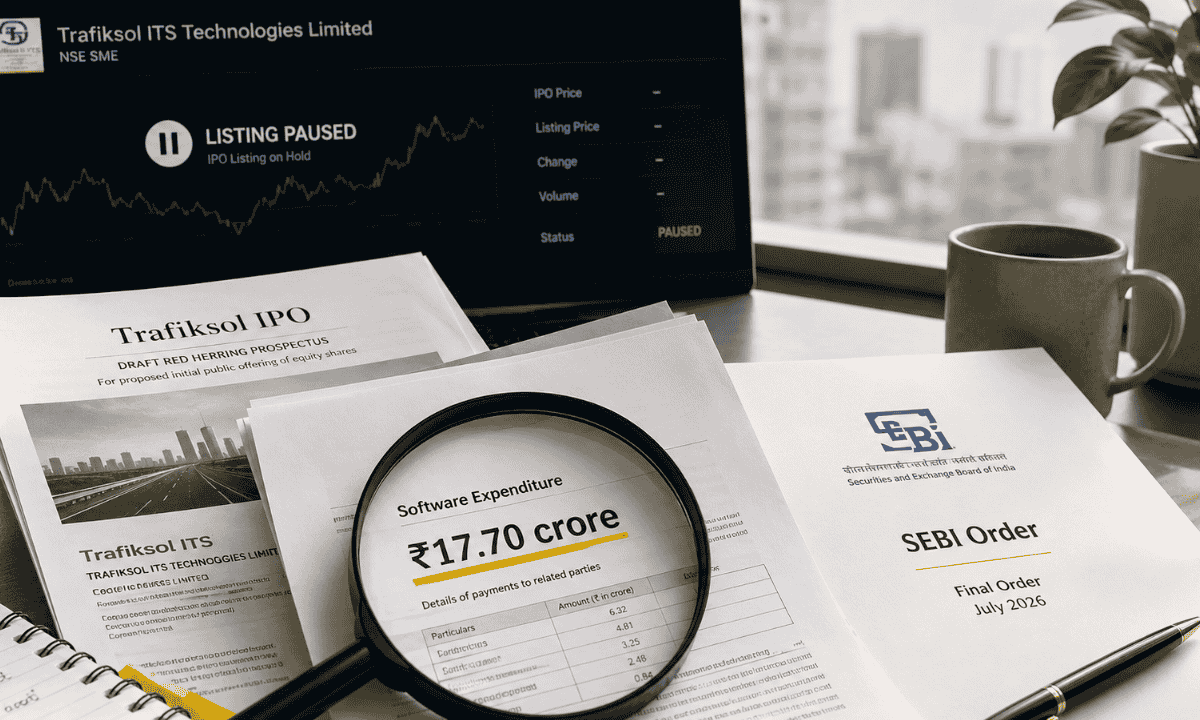 Trafiksol ITS Technologies IPO cancelled after SEBI found a ₹17.70 crore shell company vendor