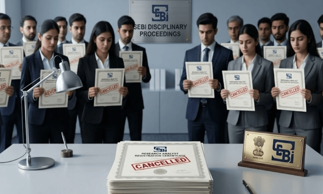 SEBI Cancels 17 Research Analysts