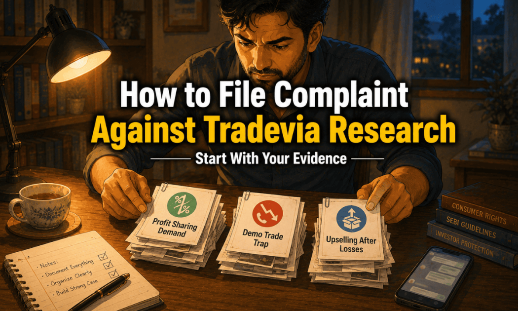 How to File Complaint Against Tradevia Research