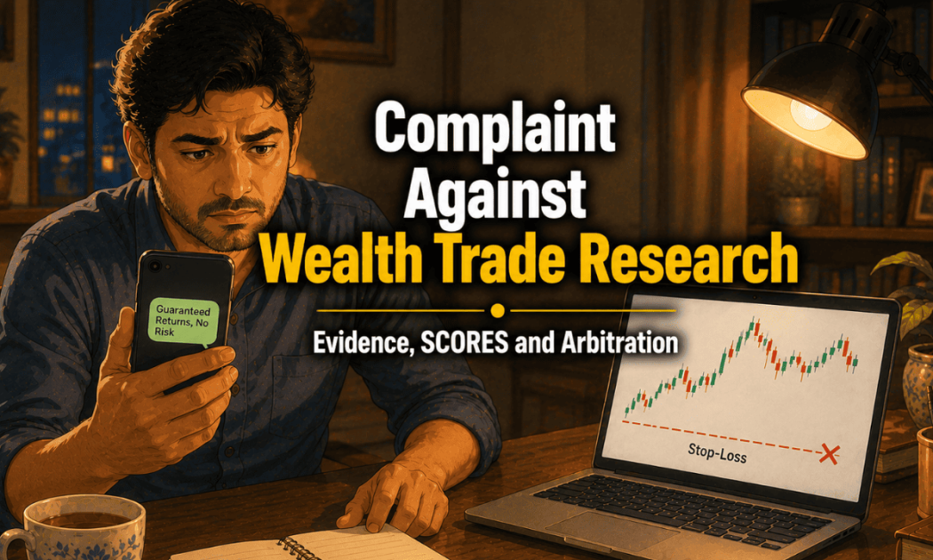 complaint against Wealth Trade Research