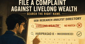 Complaint Against Livelong Wealth
