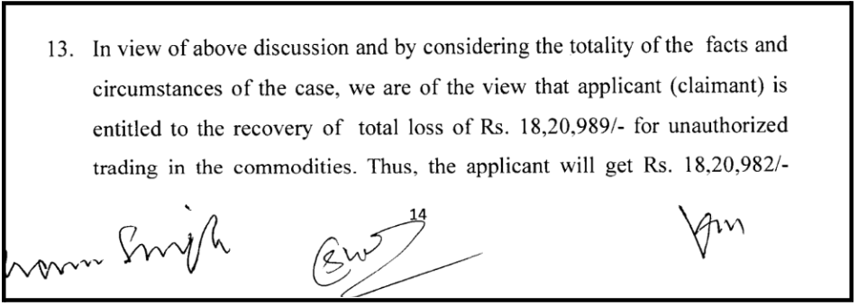 Angel One 13-Year Arbitration Award - Final ₹18.2 Lakh Recovery Order