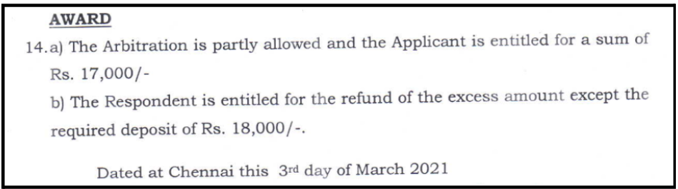 NSE Angel One app failure arbitration order awarding Rs 17,000 refund