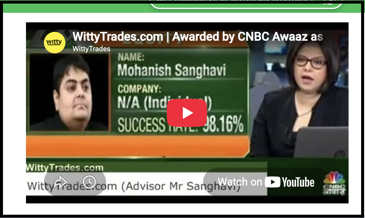 Video screenshot featuring Mohanish Sanghavi on CNBC Awaaz