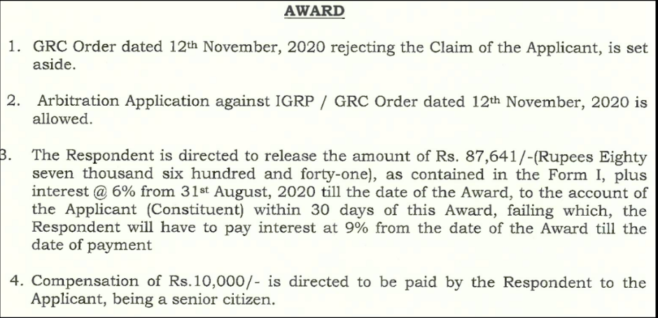 NSE Arbitration Award Order Directing Angel One to Pay Rs 87,641