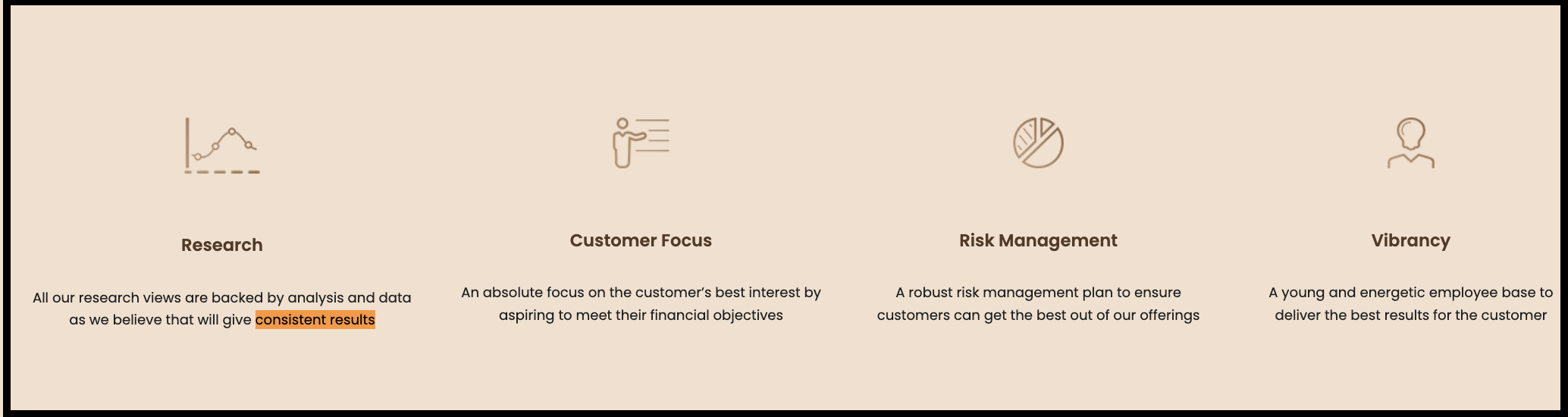 Marketing banner from OnePaper Research Analysts highlighting claims of research analysis