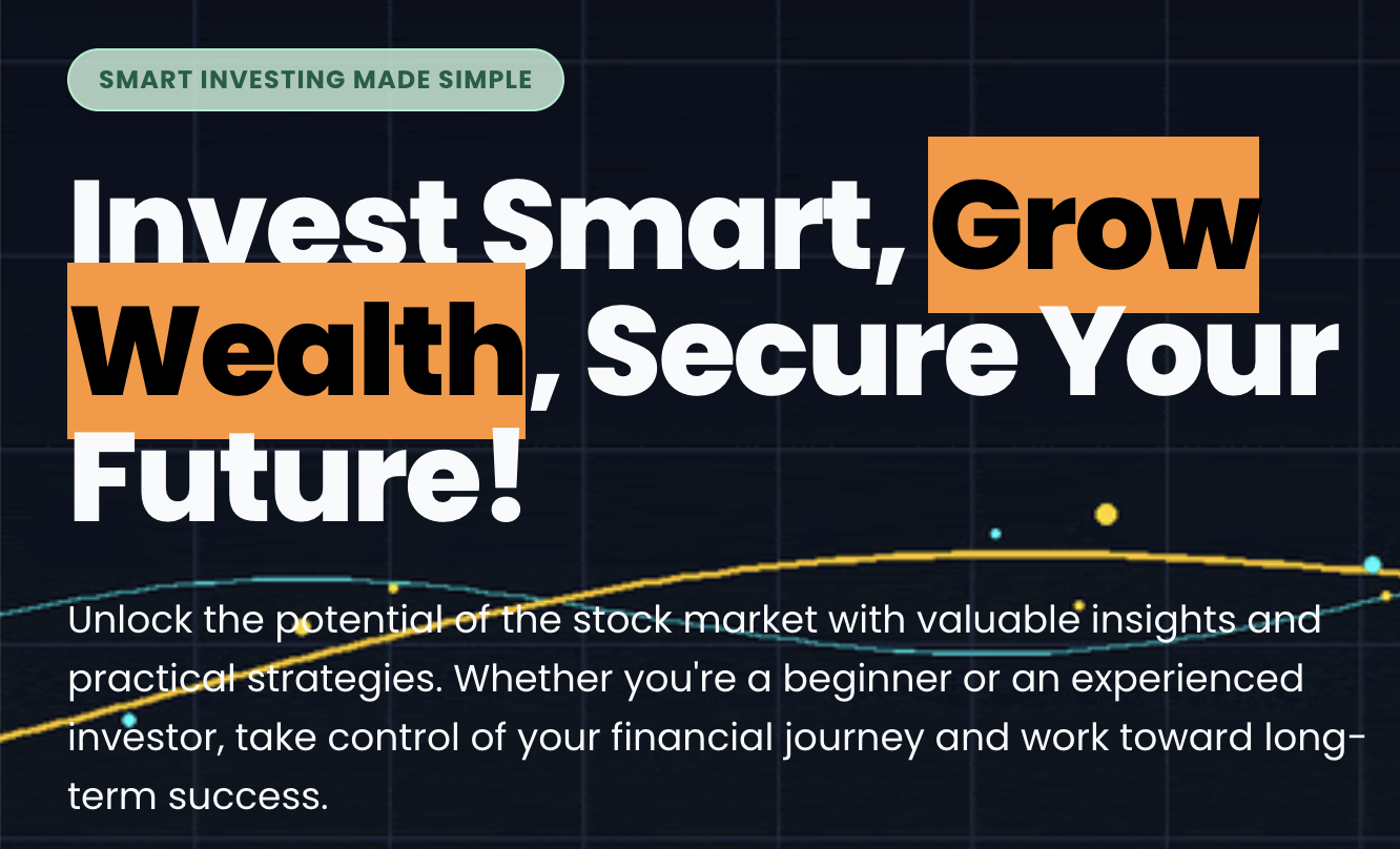 Promotional banner from Rupesh Raj website claiming "Grow Wealth"