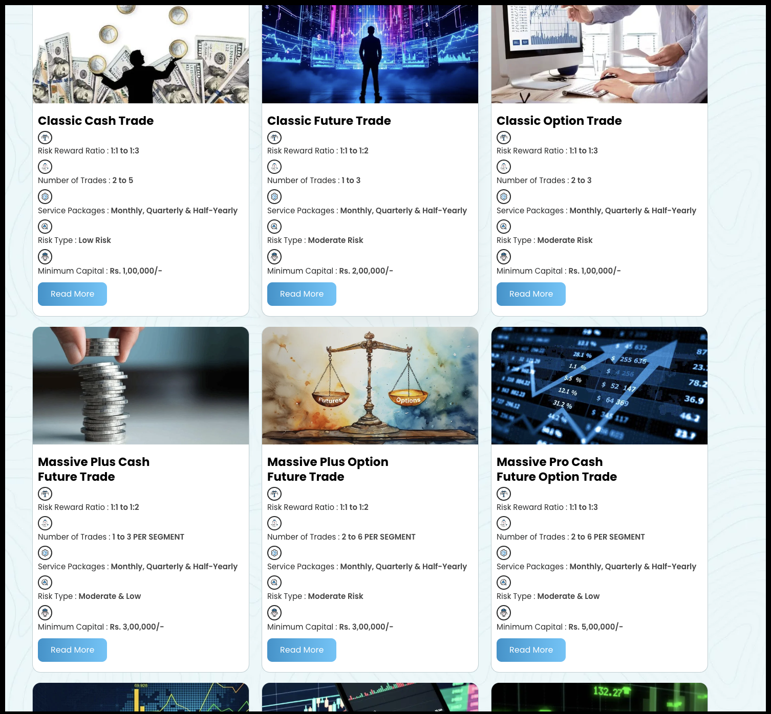 Stock Emphasis subscription plans and pricing cards