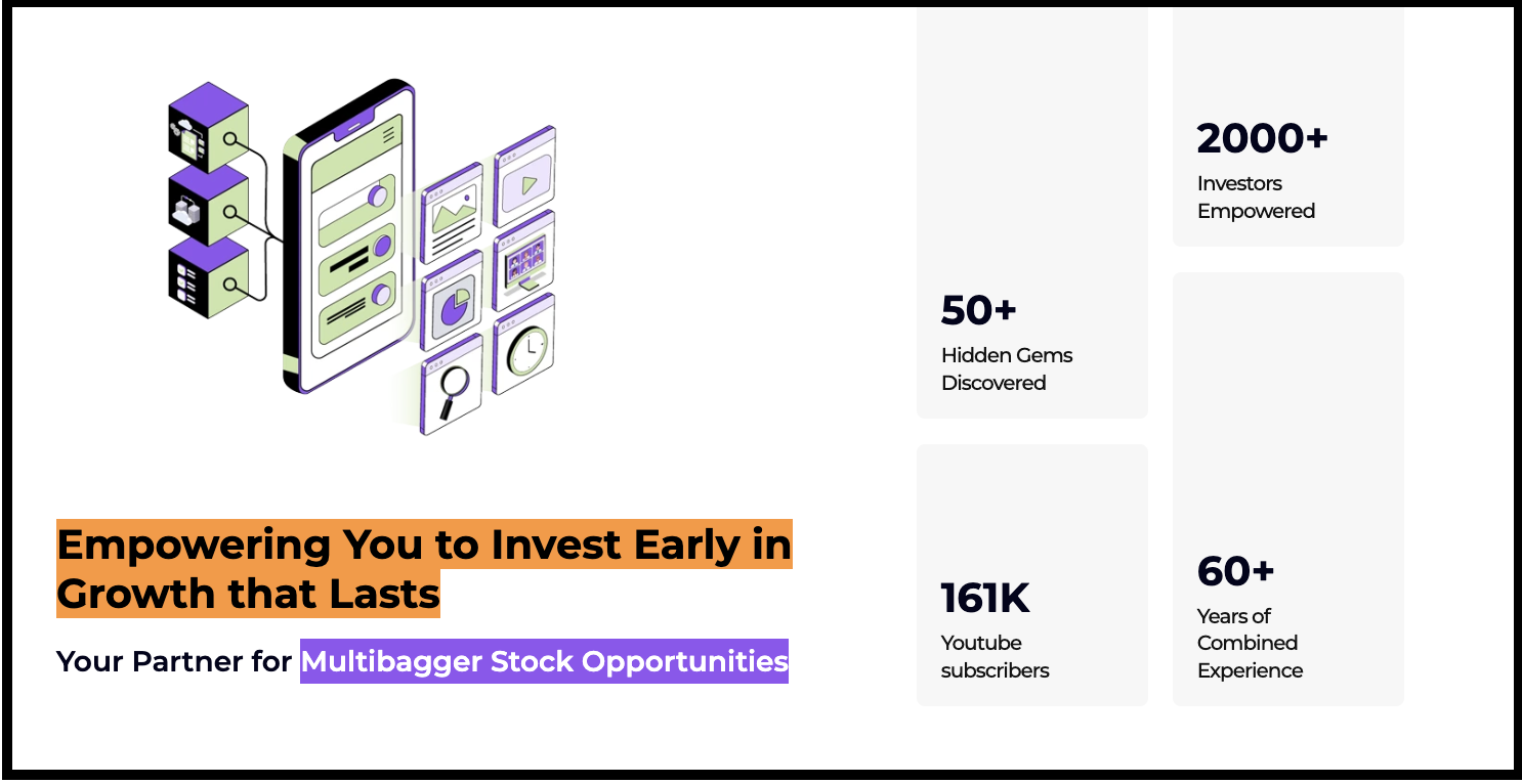Value Educator homepage banner calling itself Your Partner for Multibagger Stock Opportunities