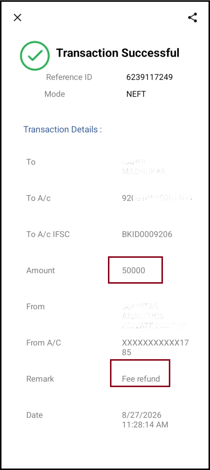 Document showing a SEBI complaint submission detailing unlawful account access, OTP requests, and unauthorized trading by a research analyst.
