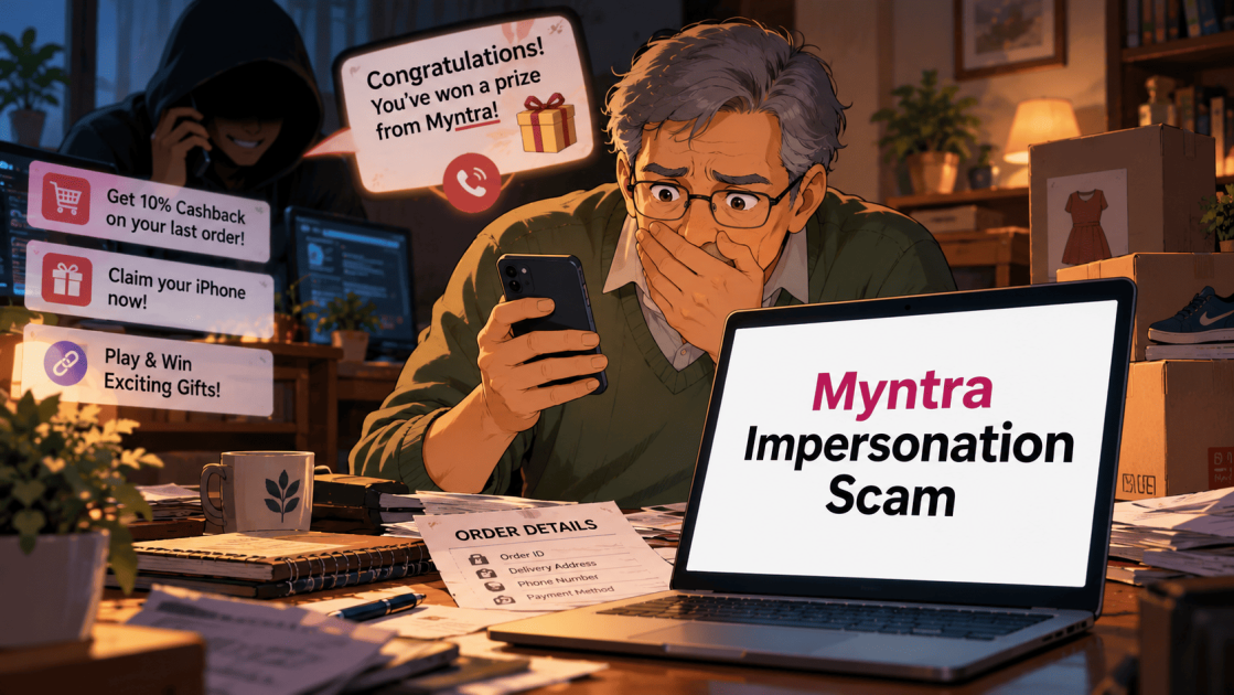 myntra impersonation scam
