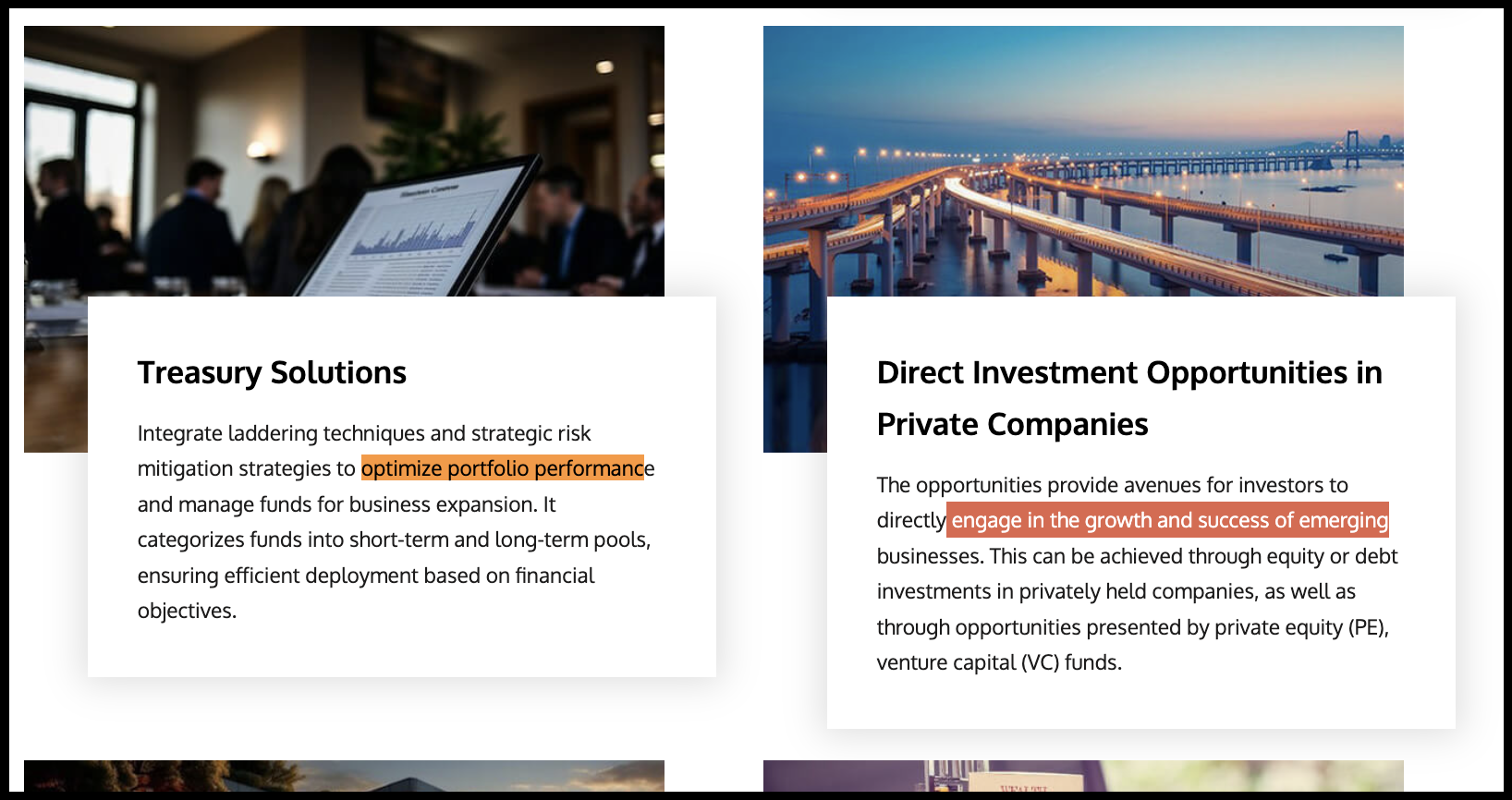 Dolat Finserv Private Limited treasury solutions and private company investment services