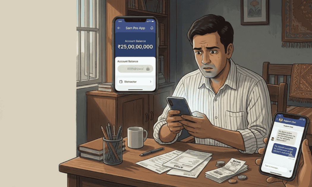 Sam Pro App Withdrawal