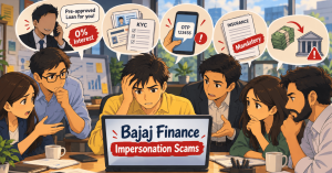 Bajaj finance impersonation scam