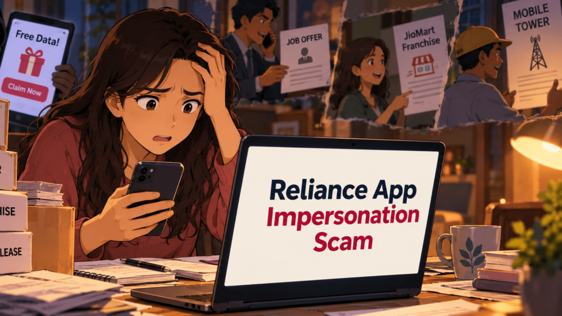 Reliance App Impersonation Scam
