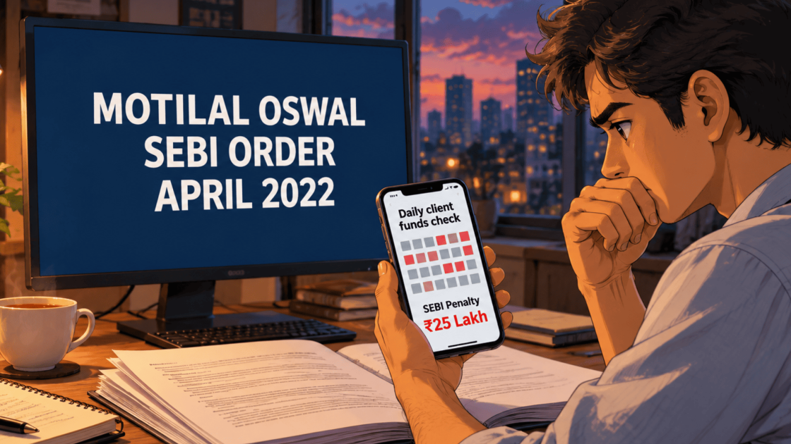 Motilal Oswal SEBI Order April 2022