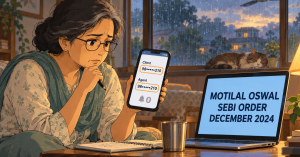 Motilal Oswal SEBI order December 2024