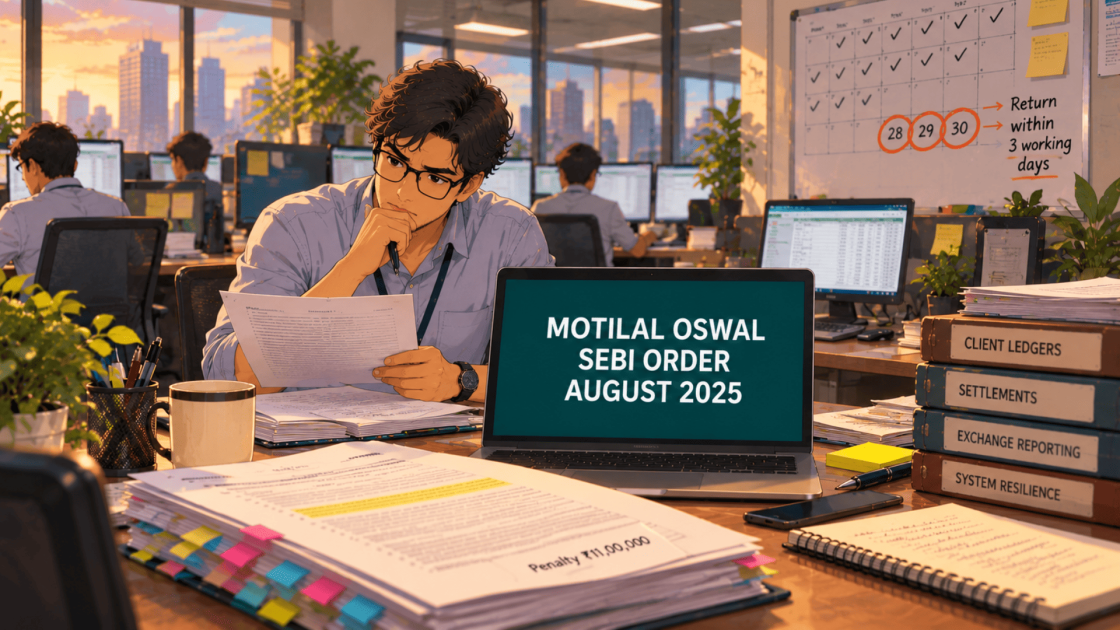 Motilal oswal sebi order august 2025