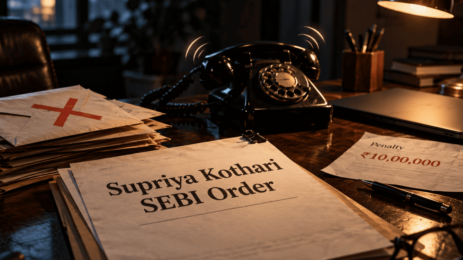 supriya kothari sebi order