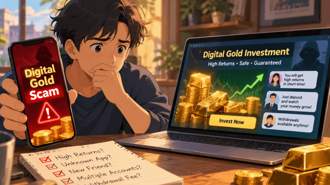 Digital Gold Scam